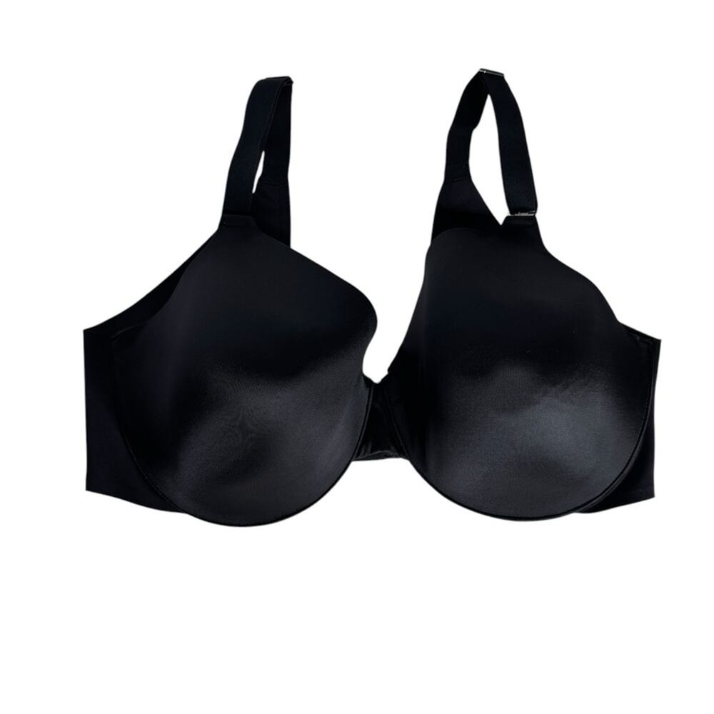 Soma Vanishing Back Full Coverage Wired‎ Bra Black Womens Size 40D